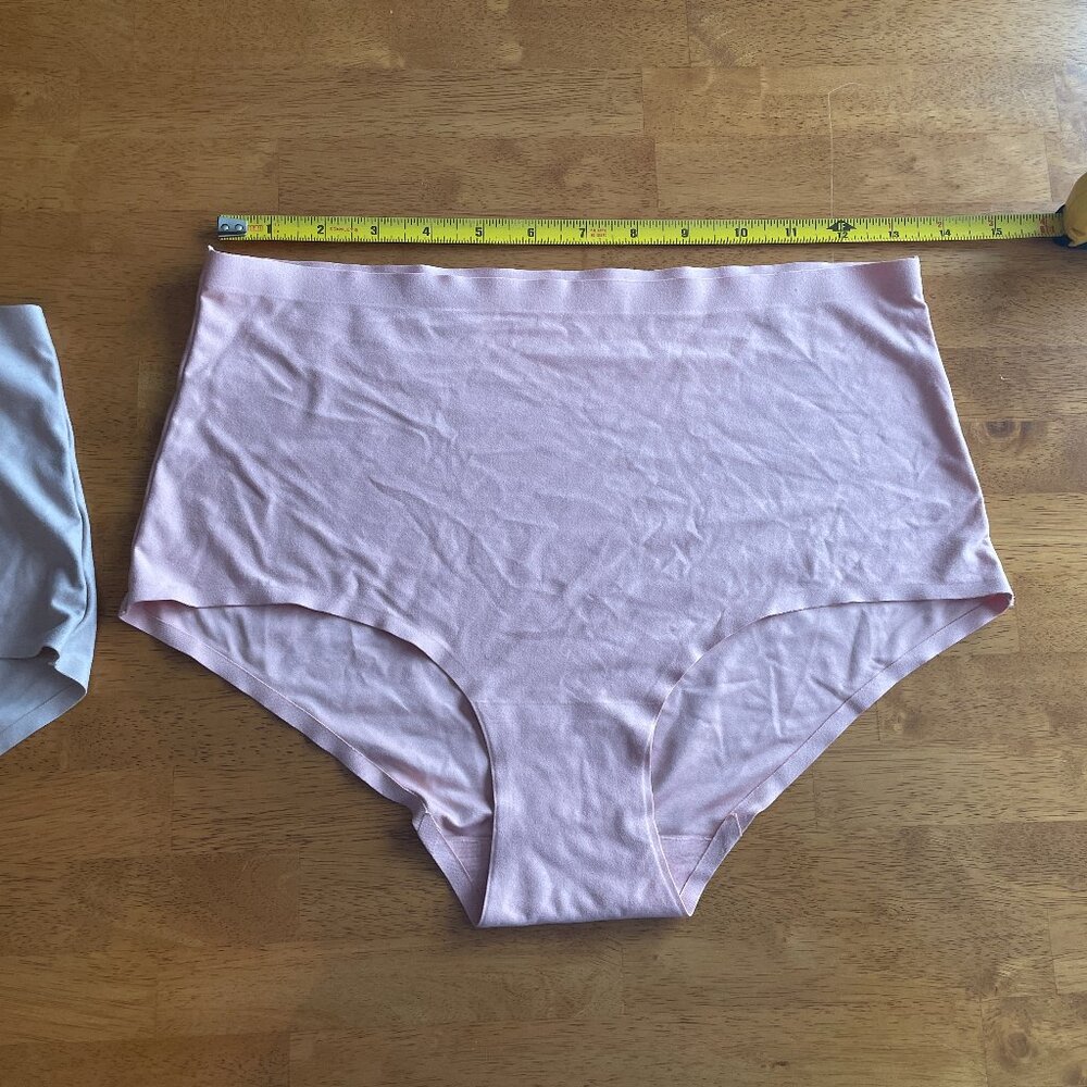 NWOT Set of 3 - Size Large sophie b. black, blush pink, and nude briefs - Picture 3 of 13
